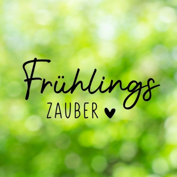 Vinyl Sticker Frühlingszauber